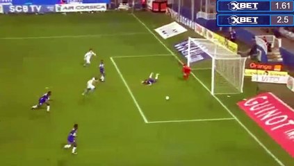 Alexander Djiku Goal - Bastia 1-1 Olympique Marseille - 21.12.2016