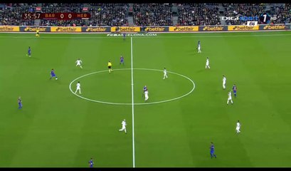 Lucas Digne Goal HD - Barcelona 1-0 Hercules - 21.12.2016