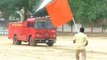 Saffron flag used in UP mock drill fumes BJP leaders