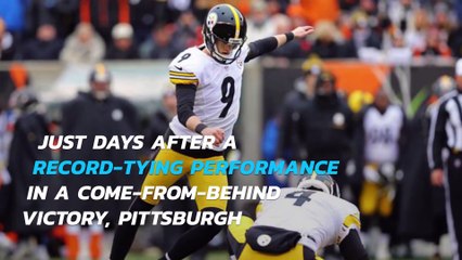 Steelers kicker given 'random' drug test after making 6 field goals