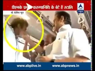 Viral Video: DMK leader Stalin slaps passenger in Chennai Metro