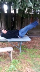 Clapping push ups 22