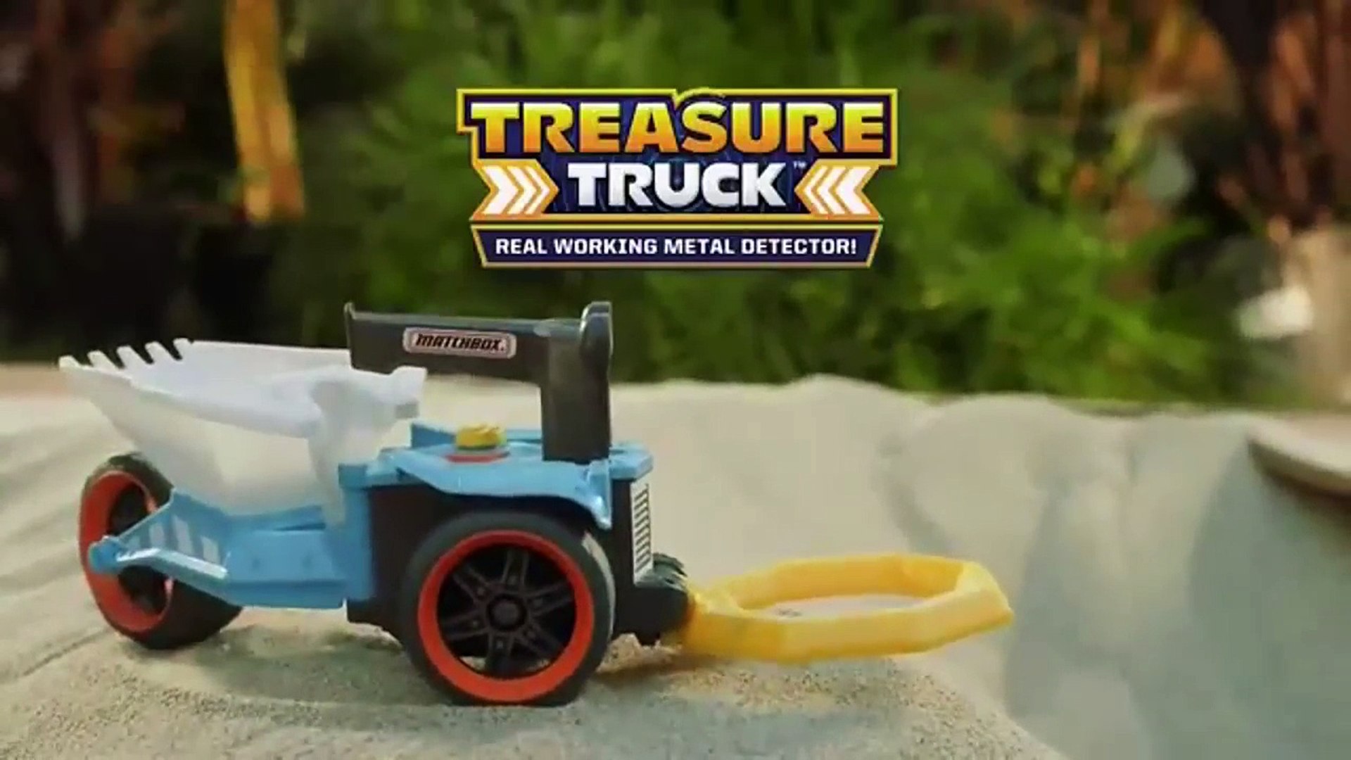 matchbox metal detector truck