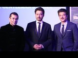 Anil Kapoor, Irrfan Khan And Chetan Bhagat At Launch Of Short Film ‘The Gentleman’s Wager’