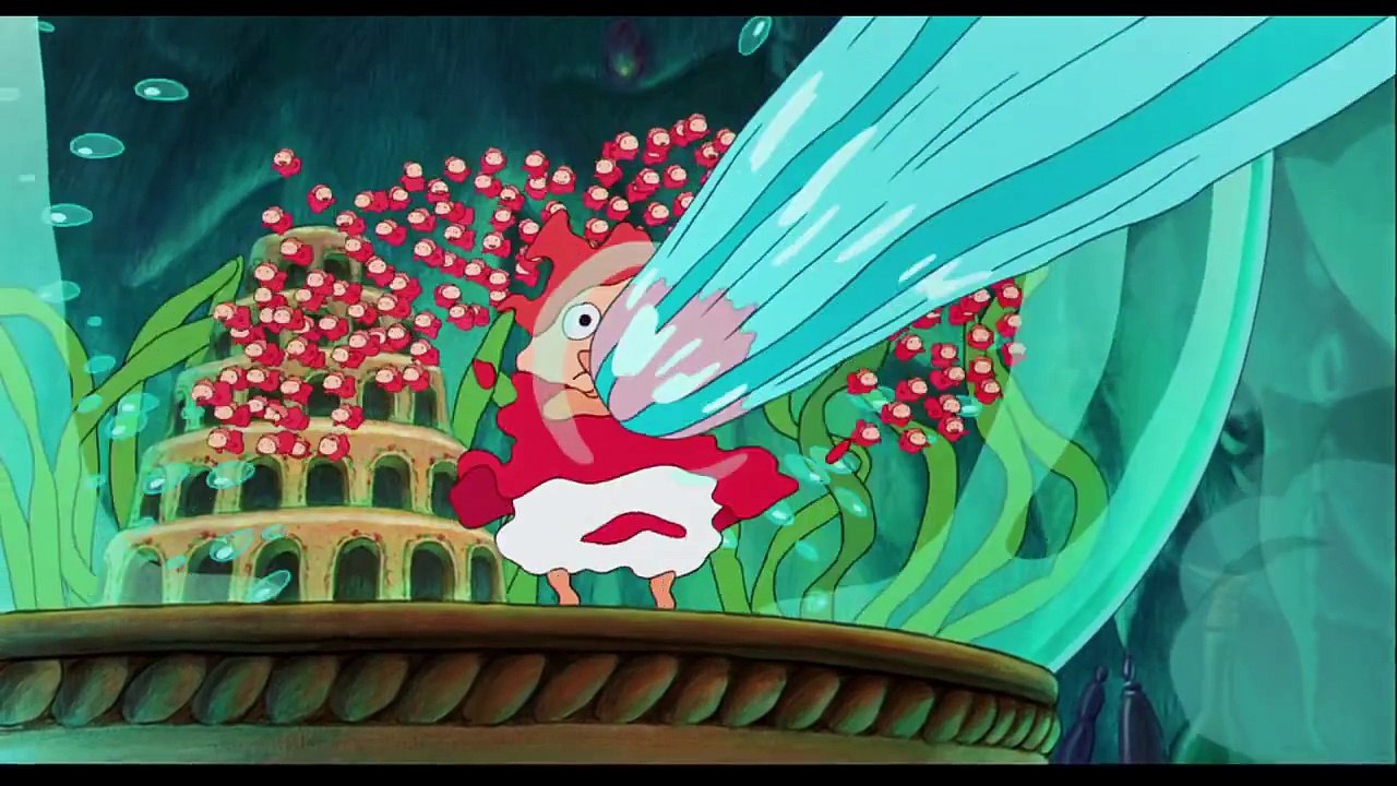Ponyo Y El Secreto De La Sirenita [Trailer]