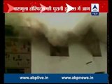 Wooden Hospital catches fire in Baramulla