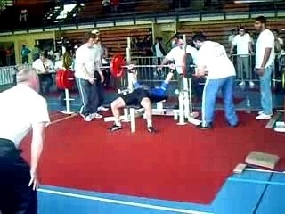 france grenoble 2007 developpé couché