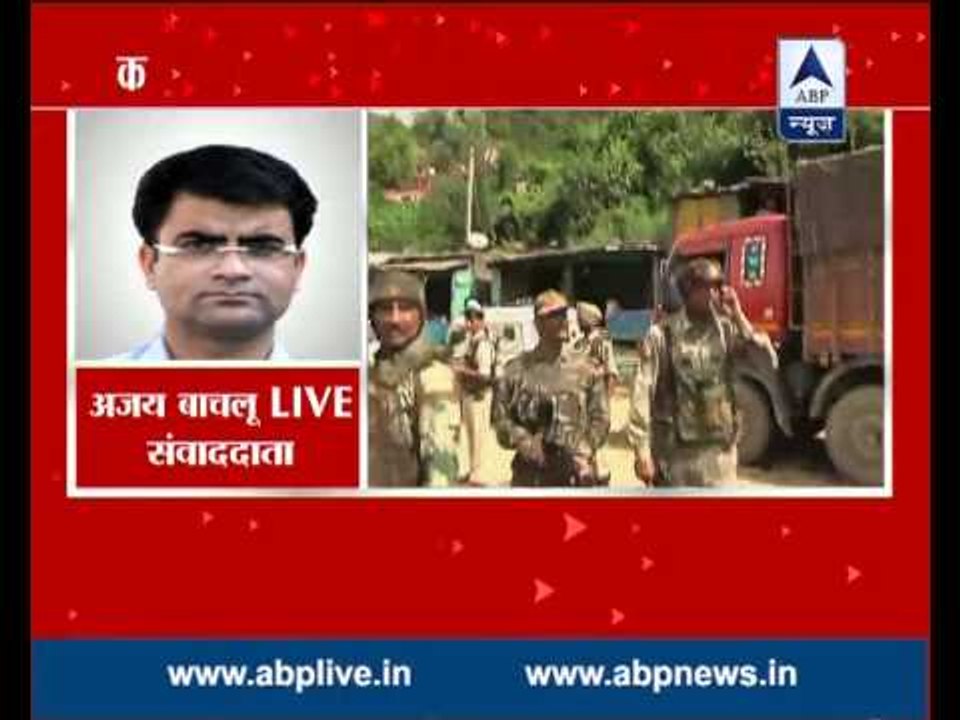 Udhampur: One of the three terrorists caught alive