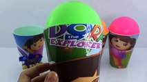 Learn Colours with Balls Surprise Cups Dora The Explorer, Surprises Toys Paw Patrol and Friend