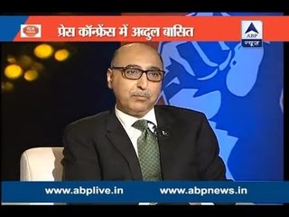 Press Conference- Episode 7: Abdul Basit blames India for suspending NSA talks, terms ceas