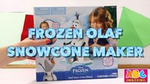 Disney Frozen Olaf Snow Cone Maker Toy