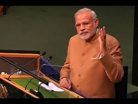 WATCH: PM Modi stresses on eradicating poverty at the UN General Assembly