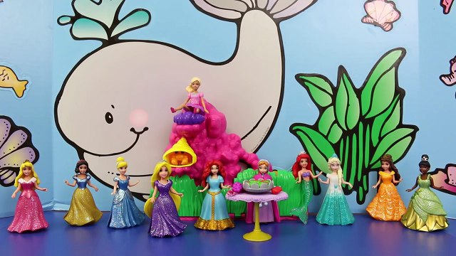ELSA Goes To The Hospital!!! Disney Princess Ariel Bad Mermaid Food Bubble Guppies Clambulance