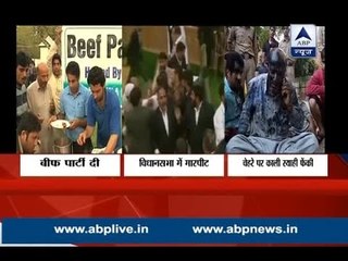 From Beef party to ink smearing incident: Watch Engineer Rashid now protest in Delhi