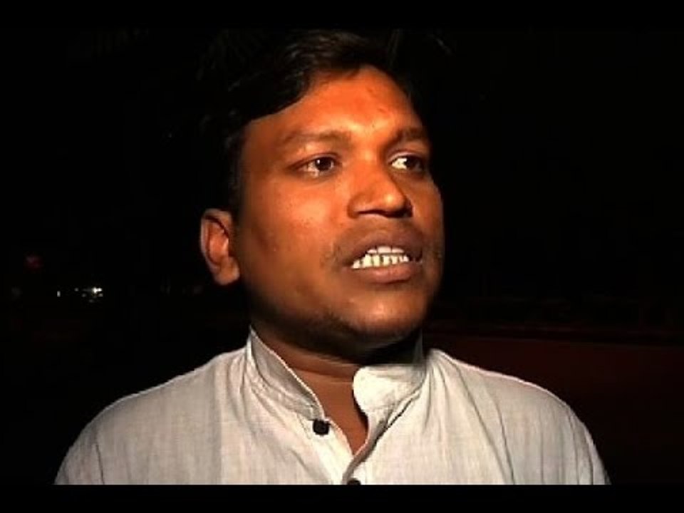 RLSP protests against the induction of Bhim Singh in NDA