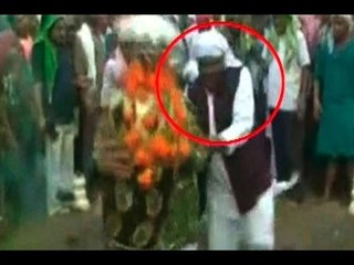 BJP MP Faggan Singh Kulaste walks on fire