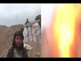 Watch Al-Qaeda terrorists shooting a propaganda video blow up in an attack by Syrian army