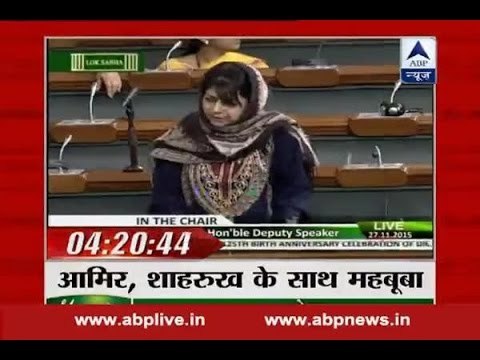 Top headlines at 4.20 PM: Mehbooba Mufti supports Shah Rukh Khan and Aamir Khan