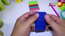 Play-doh Kids !! Make ice cream rainbow with playdoh clay along Peppa Pig toys