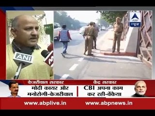 If Modi wants to terrorise officers working with Kejriwal then it will hit back : Sisodia