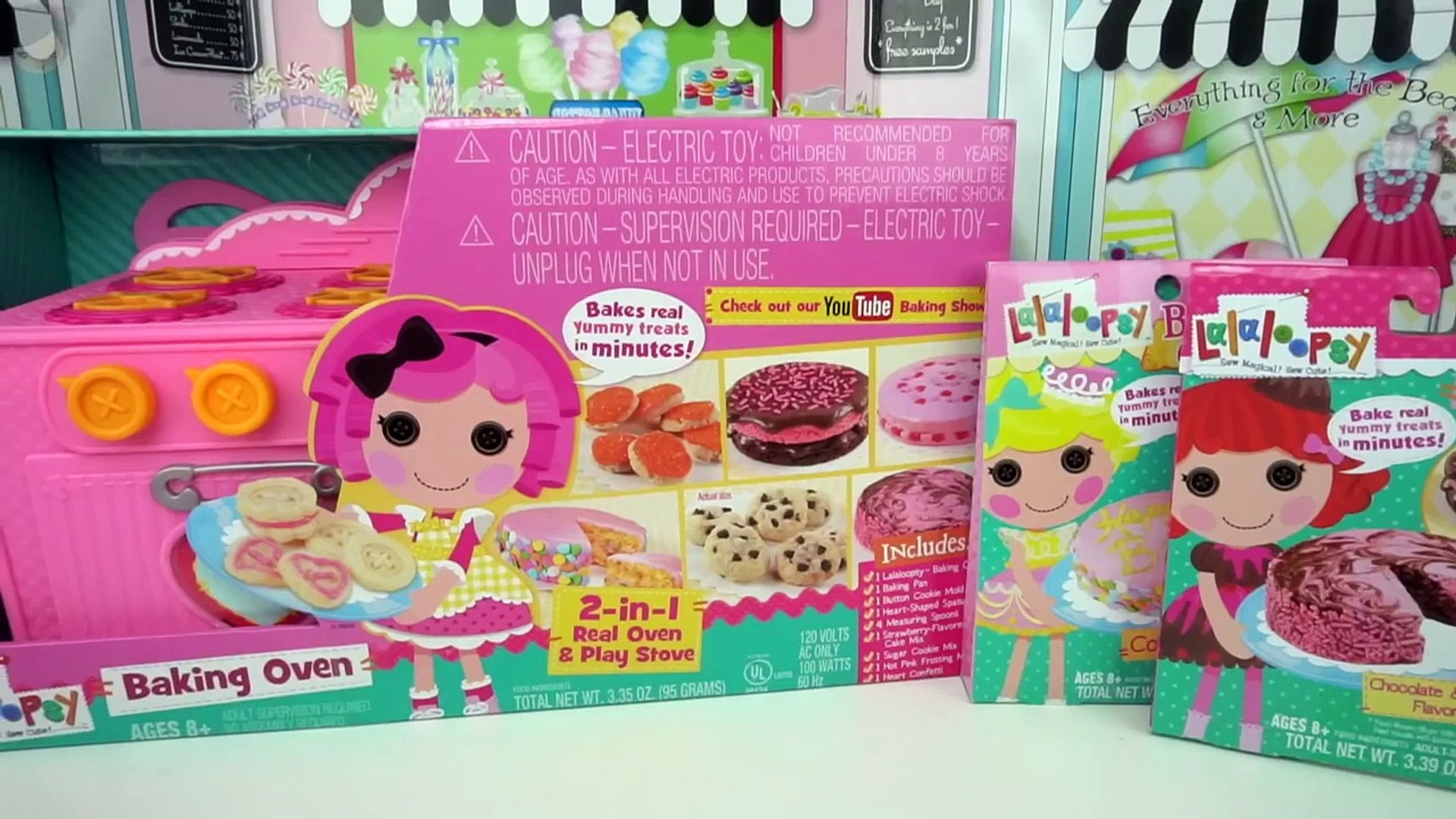 Preparamos Galletas y Pasteles en el Micro Hornito de Lalaloopsy - Cocinita para niños - video dailymotion