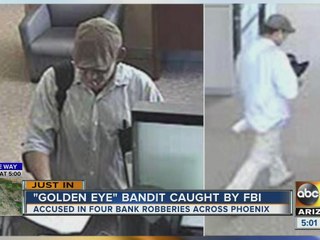 FBI: PHX man charged with 4 bank robberies