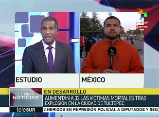 México: aún se desconocen causas de explosión en mercado de pirotécnia