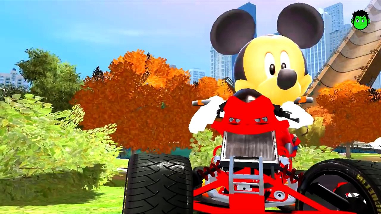COLORS ATV & IRONMAN MICKEY MOUSE BATMAN Having Fun NURSERY RHYMES Children Songs DANCE