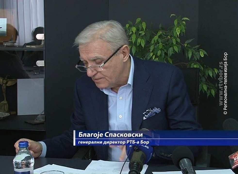 Opštinama Bor i Majdanpek uplaćeno gotovo 200 miliona dinara od RTB-a Bor, 22. decembar 2016. (RTV Bor)