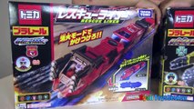 Takara Tomy Toy Trains for Kids Japanese Tomica Rescue Liner and Builder Liner Ryan ToysReview