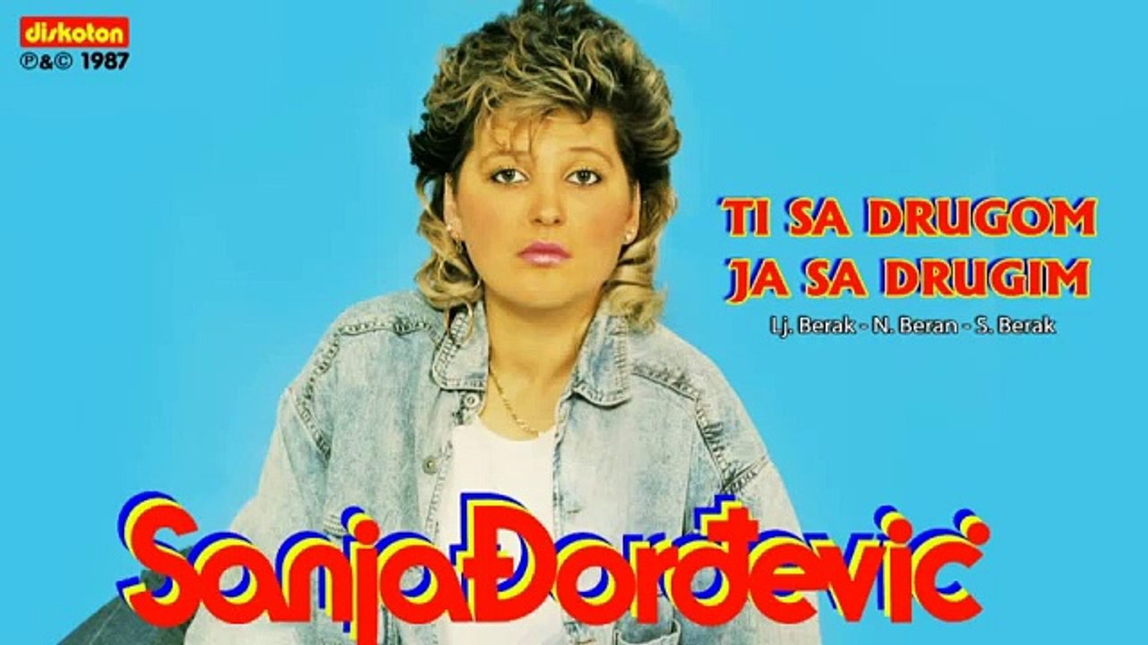 Sanja Đorđević - Ti Sa Drugom Ja Sa Drugim - (Audio 1987)