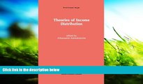 Read Online Theories of Income Distribution (Recent Economic Thought)  For Ipad