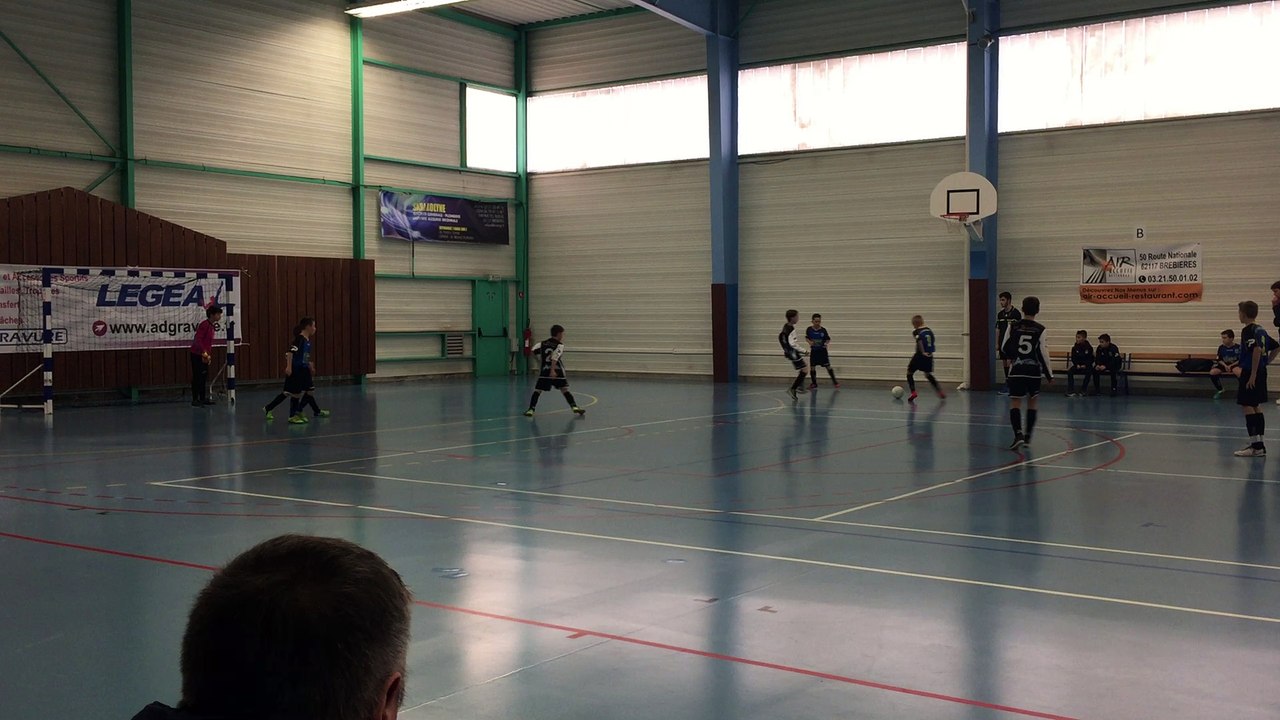 21/12/16 : phases finales U13 à Brebières (contre Arleux)