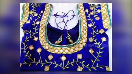 Latest Designer Mirror Work Blouses