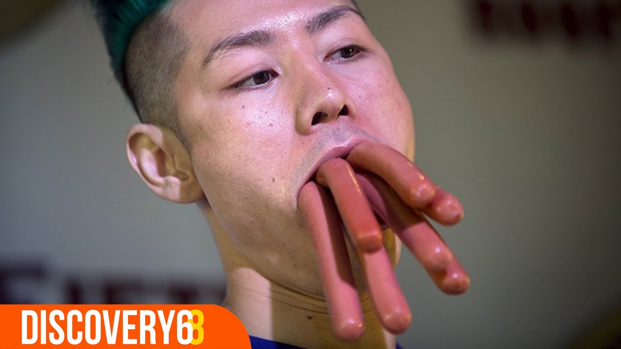 Top 10 Competitive Eaters in the World -DISCOVERY68 #3
