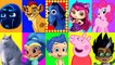 PJ Masks Romeo Game - Play Doh The Secret Life of Pets, shimmer and Shine, Peppa Pig, Bubble Guppies