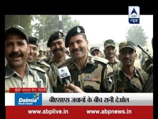 Sunny Deol's Intense Encounter with BSF Commandos: Exclusive ABP News Special 🎥