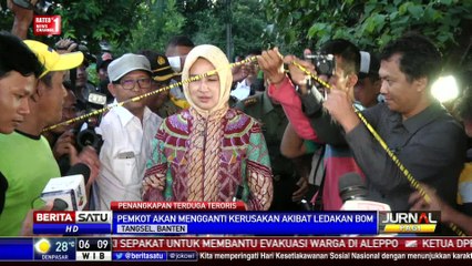 Pemkot Tangsel Akan Tanggung Jawab Atas Kerusakan Akibat Peledakan Bom