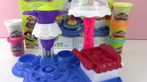 RIESEN REGENBOGEN Kuchen Turm aus Play Doh Knete mit Cake Party Set selber machen | Demo