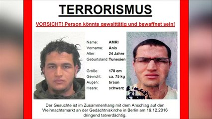 ألمانيا تبحث عن مشتبه به تونسي في هجوم برلين