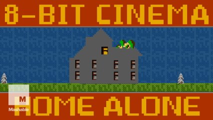 Celebrate the holiday season with an 8-bit version of 'Home Alone'