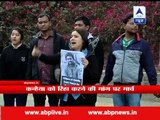 JNU student stage march in support of Kanhaiya Kumar