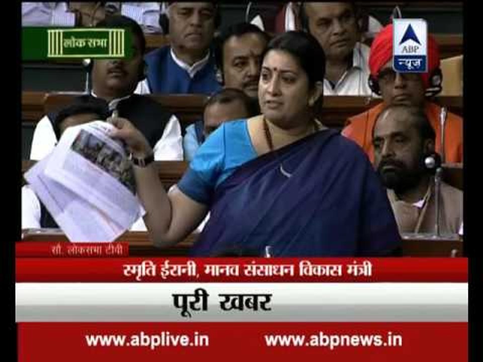 Poori Khabar: HRD minister answers on Rohith Vemula suicide case aggressively and emotionally
