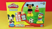 Play Doh Mickey Mouse Clubhouse Makeables new DIY Donald Duck Mickey Mouse Playdough DisneyCarToys