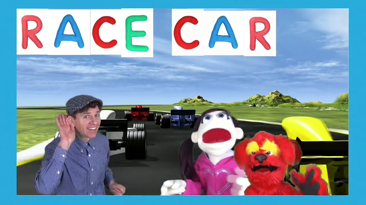 First Words #5 RACE CAR | Learn Colors with Race Cars | Learn English Kids Matt VS Red Car
