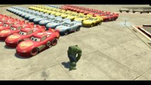 Disney Cars Pixar Spiderman & Hulk Nursery Rhymes & Lightning McQueen USA Songs