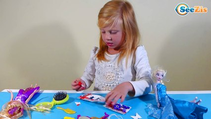 ✔ Рапунцель: Мерида, Анна и Эльза. Прически от Маши / Rapunzel Merida Anna and Elsa Disney princess