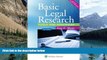 Buy Amy E. Sloan Basic Legal Research: Tools and Strategies [Connected Casebook] (Aspen