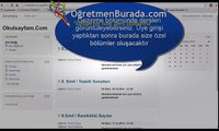 Okulsayfam - Özel Dershane Tanıtımı 2 | www.ogretmenburada.com