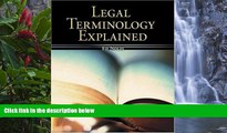 Buy Edward Nolfi Legal Terminology Explained (Mcgraw-Hill Business Careers Paralegal Titles)